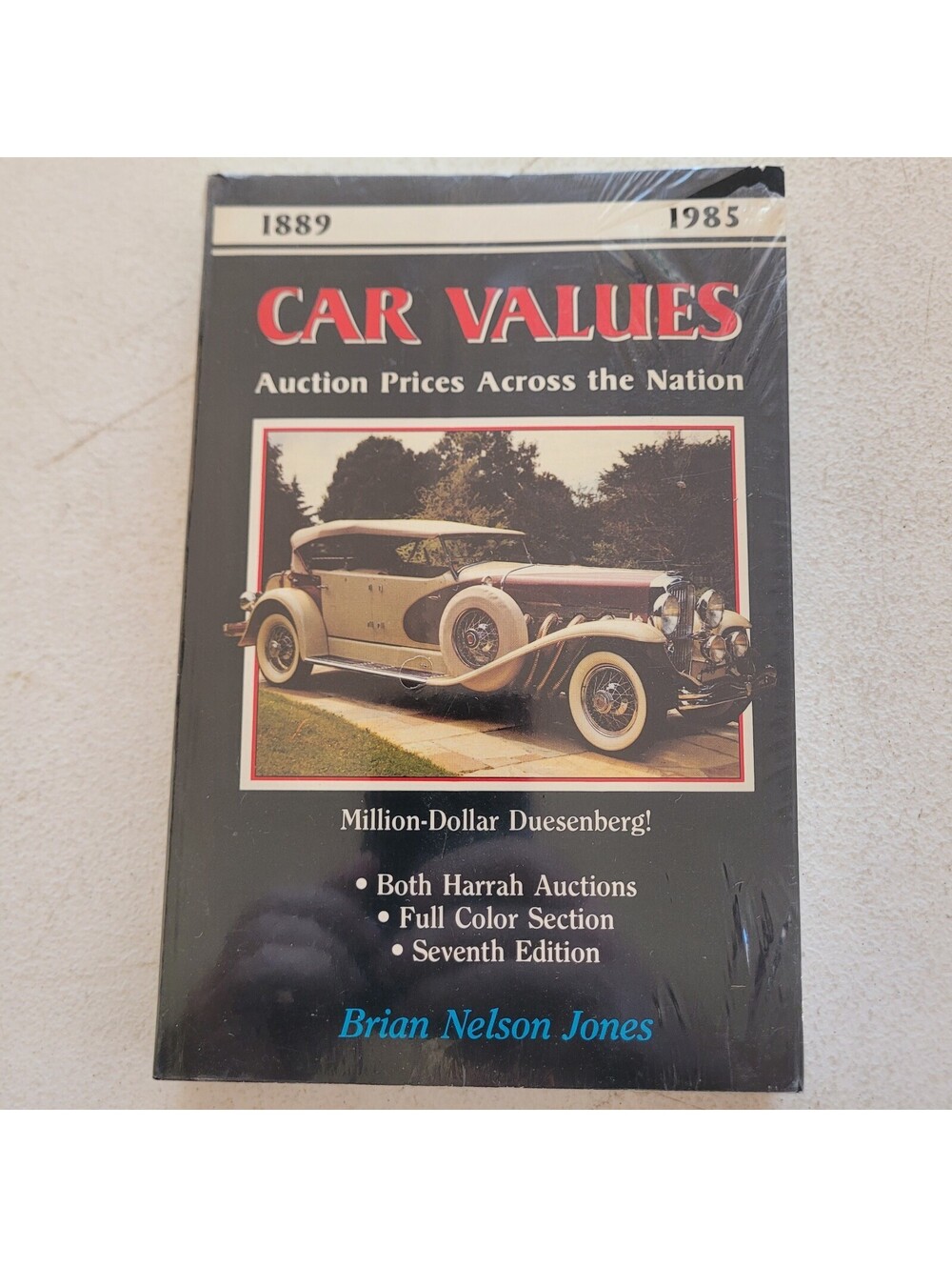 Car Values Auction Prices Across the Nation 7th Edition 1889-1985 Brian Jones